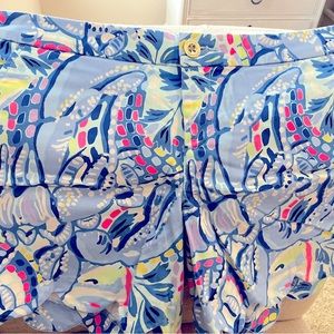 Lilly Pulitzer 5” Buttercup Shorts - Size 12